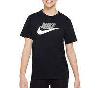 NIKE FZ5178-010 K NSW tee Futura HBR T-Shirt Boy's Black Tamaño M