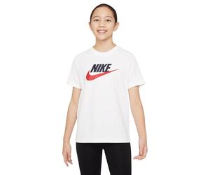 Nike FZ5178-100 K NSW tee Futura HBR T-Shirt Boy's White Tamaño XL