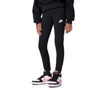 NIKE G NSW CLSSC HR TGHT LBR Leggings, Negro/Blanco, 14-15 Años Girls