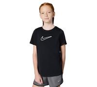 Nike One Fitted Camiseta de manga corta Dri-FIT - Niña - Negro L