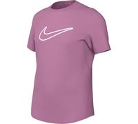 Nike FZ5600-646 Nike One Fitted T-Shirt Mujer Magic Flamingo/White Tamaño M