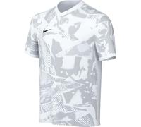 NIKE FZ9336-100 Y NK DF PRCSN VII JSY SS Sweatshirt Unisex Blanco Negro Tamaño L