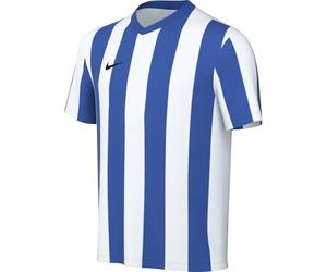 NIKE FZ9341-101 Y NK DF STRP DVSN V JSY SS Sweatshirt Unisex White/Royal Blue/Black Tamaño L
