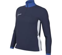 Nike FZ9770-410 W NK DF ACD25 Dril Top Sweatshirt Mujer Midnight Navy/Royal Blue/White/White Tamaño M
