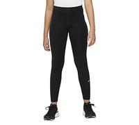 NIKE G NK DF One Legging Leggings, Blanco Negro, 7-8 años Girl'S
