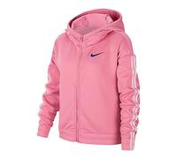 Nike G Nk Hoodie FZ Studio Sweatshirt, Niñas, Magic Flamingo/White/(Hyper Blue), L