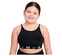 NIKE G Nk Trophy, Sports Bra Niñas, Black/black/white, XL Grande