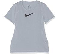 Nike G NP Top SS Camiseta de Manga Corta, Niñas, Fire Pink/(Black), M