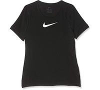 Nike G NP Top SS T-Shirt, Niñas, Black/(White) (c/o), M