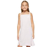 Nike G NSW Dress FLC PE Vestido, Niñas, Pink Foam/White/White, XS