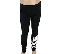 Nike G NSW LGGNG Favorite GX3 Mallas, Niñas, Negro (Black/White), L