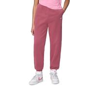 Nike G NSW Studio FLC Loose PNT LBR Pantalones de chándal Masculinos Material Funcional Pink Smoke/White 7/8 años