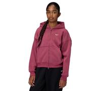 Nike G NSW STUDIO FLC OS FZ HD Sweatshirt con capucha para hombre, material funcional Pink Smoke/White 10/12 años