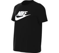 Nike G NSW tee Futura SS Boy T-Shirt, Black/White, 134 Girl'S
