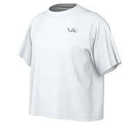 Nike G NSW tee OC Boxy Flower - Camiseta para niñas y niñas (Paquete de 1), Blanco, Small