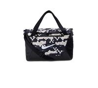 Nike Gameday Brasilia X - Bolsa de deporte unisex para adultos (24 L, 40 L, 60 L o 95 L), para hombre y mujer, negro, blanco, tiza, Small, Bolsa de lona