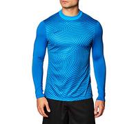 Nike Gardien III Portero Camiseta De Manga Larga, Hombre, Foto Azul/Blue Spark/Equipo Real, S