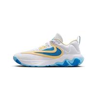 Nike Giannis Immortality 3 Basketball Shoes, Zapatillas de Baloncesto Hombre, White Lt Photo Blue Lt Laser Naranja, 44 EU