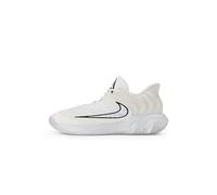 Nike Giannis Immortality 4, Sneaker Hombre, White Black Pure Platinum, 44 EU