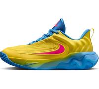 Nike Giannis Immortality 4 Zapatillas de Baloncesto-Niño/a, Shoe, Lightening/Hyper Pink-University Blue, 37.5 EU