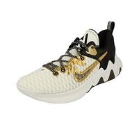 NIKE Giannis Immortality Hombre Basketball Trainers CZ4099 Sneakers Zapatos (UK 11 US 12 EU 46, White Metallic Gold Black 100)