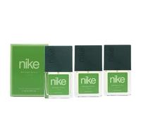 NIKE - Ginger Tonic Pack de 3 x 30 ml, Colonia Hombre, Formato Viaje en Spray, Perfume Hombre, Eau de Toilette Natural y Masculina, Aroma Cítrico y Floral, Fragancia Fresca y de Larga Duración