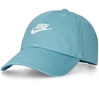 Nike - Gorra Club Fly Futura Wash, Unisex, Denim Turq-White, M/L