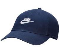 Nike - Gorra Club Fly Futura Wash, Unisex, Midnight Navy-White, M/L