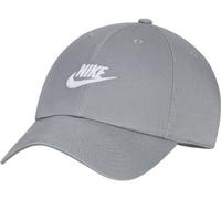 Nike - Gorra Club Fly Futura Wash, Unisex, Particle Grey-White, S/M