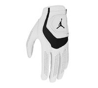 Nike Guantes de Golf Unisex Jordan Tour GG REG L para Adultos, Blanco/Blanco/Negro/Negro, Talla S