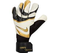 Nike Guantes de Portero Unisex Nk Gk Grp3 - Ho23, Negro/Blanco/MTLC Gold Coin, FB2998-011, 7