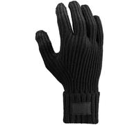 Nike Guantes de Punto para Hombre, Guantes de Invierno, para Correr, Entrenamiento al Aire Libre, Guantes Deportivos cálidos y Suaves, Color Negro/Negro, M