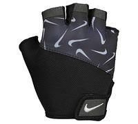 NIKE - Guantes Mujer Printed Gym Elemental 2556 - Color Negro, Talla XS