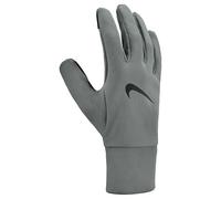 Nike Guantes térmicos de Forro Polar para Hombre, para Correr, Entrenamiento, Fitness, Invierno, Guantes Deportivos, cálidos, Gris Ahumado/Negro, M