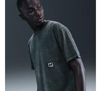 Nike Gym Heritage Parte de arriba de entrenamiento de manga corta Dri-FIT - Hombre - Verde S