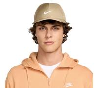 Nike Dri-FIT Club Gorra sin estructura con logotipo Swoosh metálico - Marrón L/XL