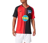 Nike Hbsc M Nk BRT Stad JSY SS AW Football T-Shirt, Hombre, University Red/(Black) (Full Sponsor), M