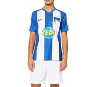 Nike Hbsc M Nk BRT Stad JSY SS Hm Football T-Shirt, Hombre, White/(Varsity Royal) (Full Sponsor), L
