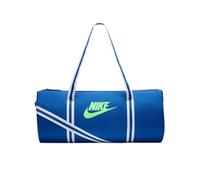NIKE Heritage Bolsa Deporte Unisex Retro/Vintage, Bolsa Gimnasia Asas Dobles y Correa Hombro Regulable/Extraíble, Talla Unica 30L, Azul Real (DB0492-480)
