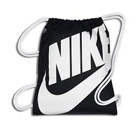 Nike Heritage para hombre Mochila de gimnasio Nike Heritage para hombre, gris oscuro/negro/negro, 43 x 33 cm