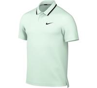Nike Herren Court Dri-fit Advtg Polo Top, Barely Green/Black/Black, Large Hombres
