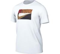 Nike Herren Dri-fit tee Rlgd Xtrain DNA Top, Blanco, Large Hombres