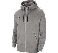 Nike Sudadera con capucha Park20 FZ – Gris oscuro jaspeado/Negro – XL Hombre