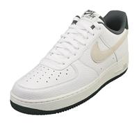 NIKE HF1939-100 Air Force 1 '07 LV8 Hombre White/Sea Glass-Vintage Green EU 44