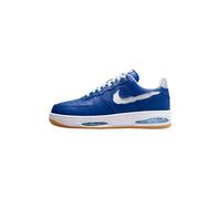 Nike HF3630-400 Nike Air Force 1 Low EVO Hombre TM Royal/White-Aquarius Blue-Gum Yellow EU 42