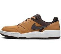 NIKE Full Force LO PRM, Sneaker Hombre, Flax Velvet Brown Barroco Brown White, 42.5 EU