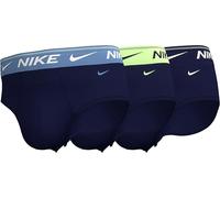 Nike Hip Brief 3PK Ropa Interior, BL Vid-BL Beyond/BRLY VLT/BL Vid, L Hombre
