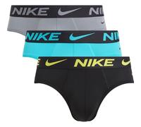 NIKE Hip Brief 3pk Ropa Interior, Dsty Ccts/Blk-Light WB/Cl Grey, S para Hombre
