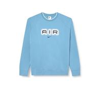 NIKE HM0177-464 Air Sweatshirt Hombre Blue/White Tamaño 2XL