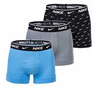 Nike Hombre Boxer Shorts, 3er Paquete - Boxer, Logotipo Federal, Algodón Stretch